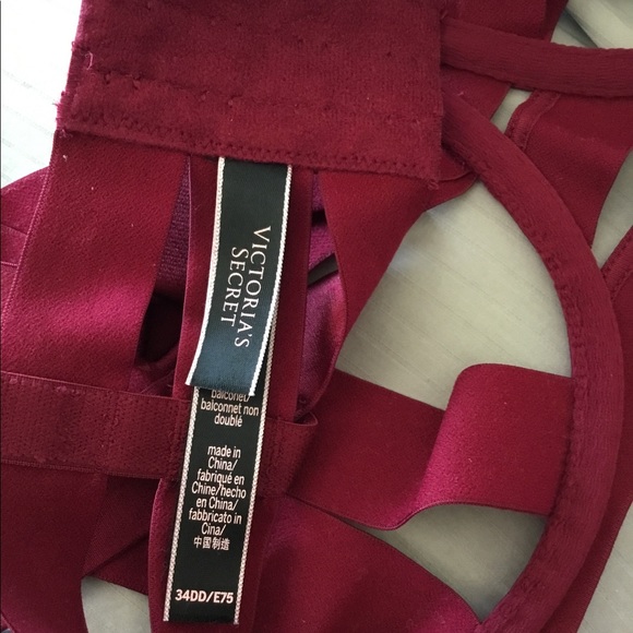 Victoria’s Secret Strappy Open Cup Demi Bra NWOT - Picture 4 of 8